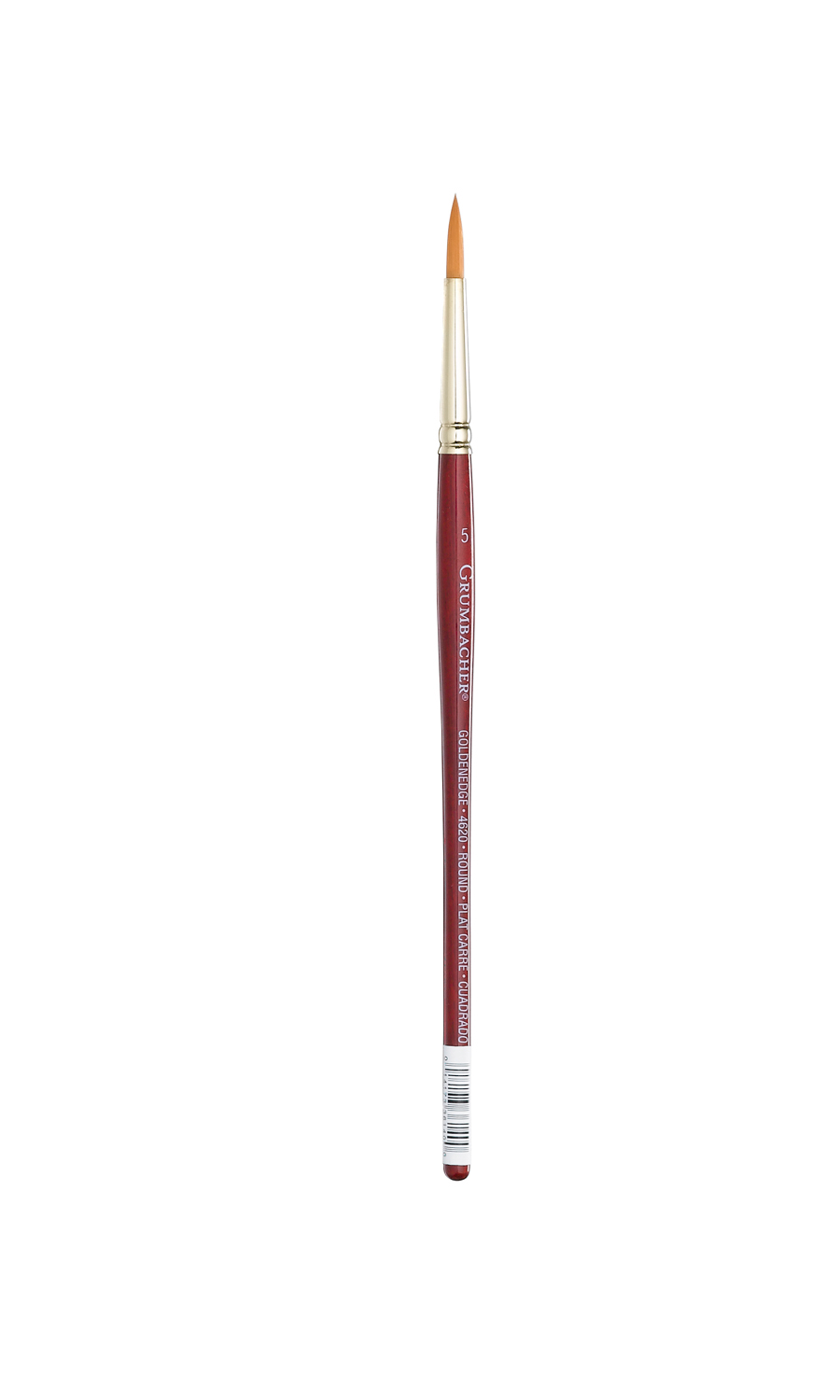 Grumbacher® Goldenedge® Watercolor Brush, Round Size 5