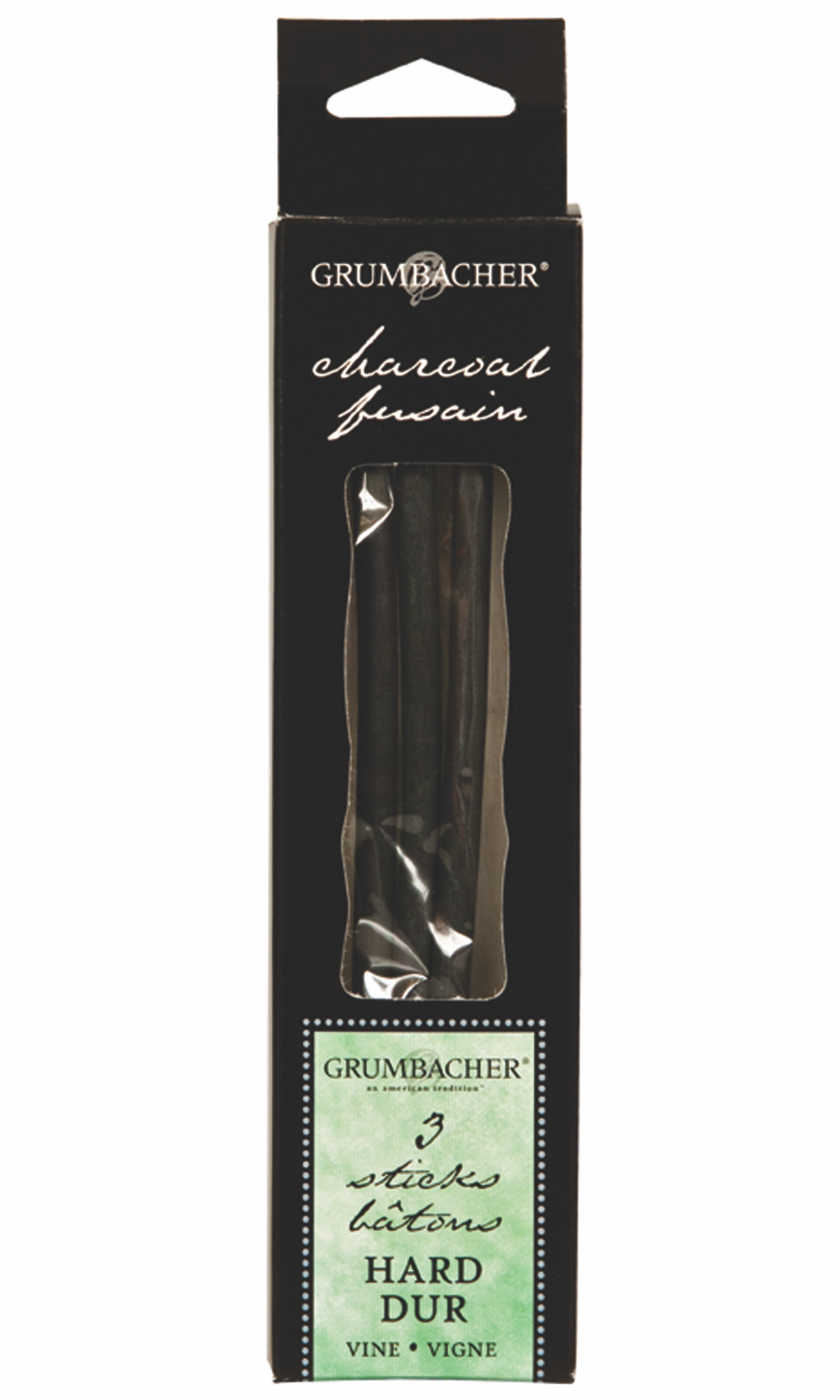 Vine Charcoal Soft Black 25 Charcoal Sticks for Drawing Sketching and Fine  Ar