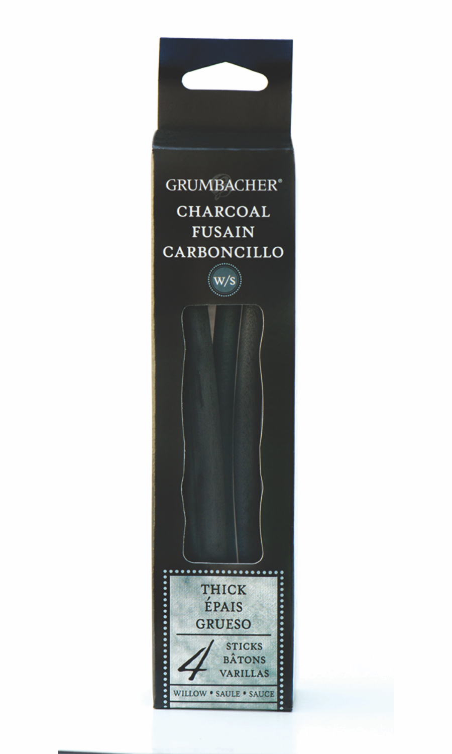 Willow Charcoal Thick - Grumbacher Art